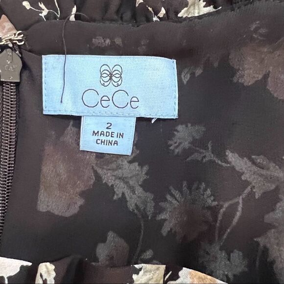 Band of Gypsies Boho Floral Jumpsuit with Spaghetti Straps. Size 2. EUC!! - Picture 8 of 9